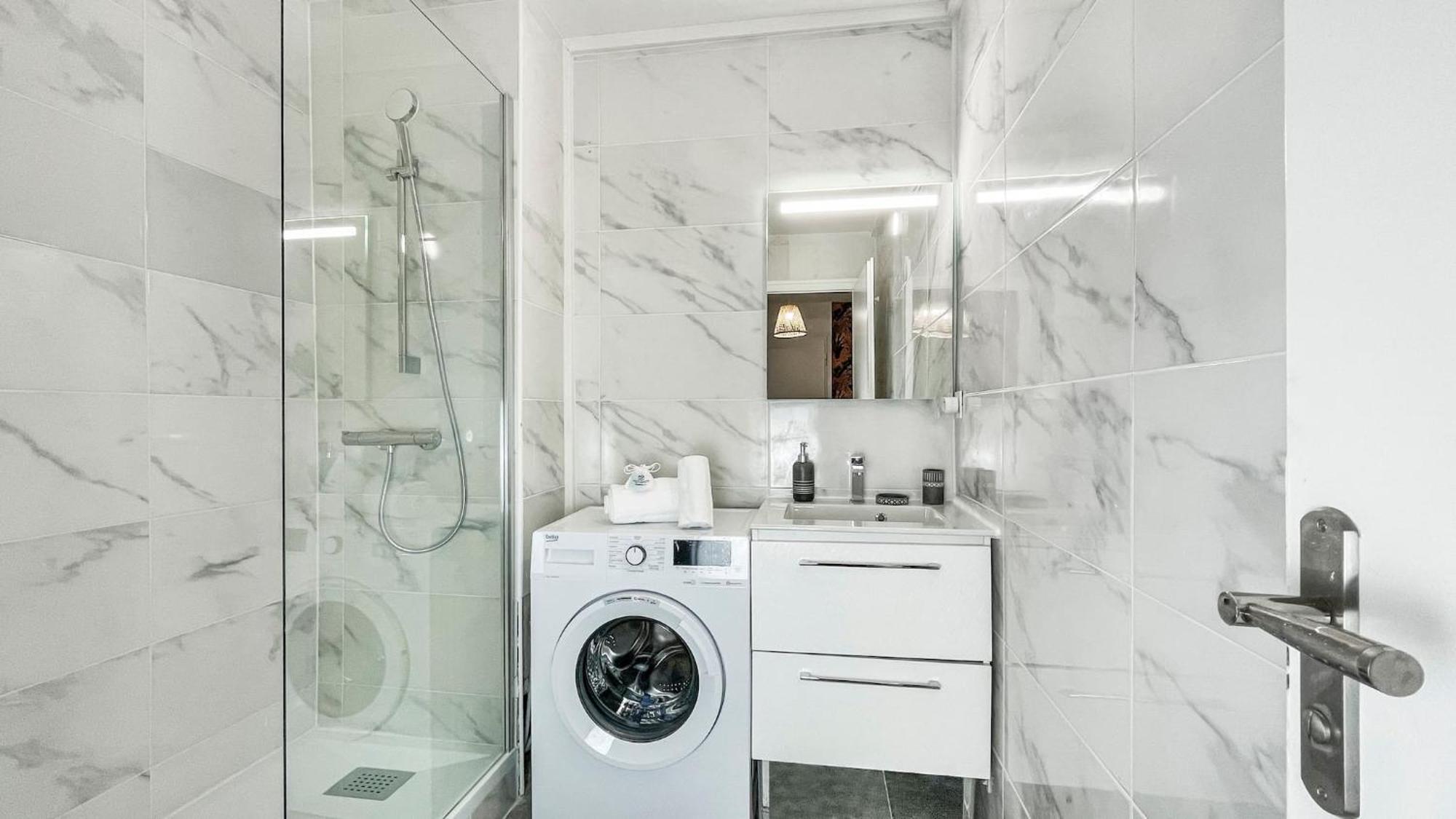 Homey La Coloc Mugi - Colocation Haut De Gamme - Chambres Privees - Balcon - Wifi Et Netflix - Proche Transports Commun Анмас Екстериор снимка