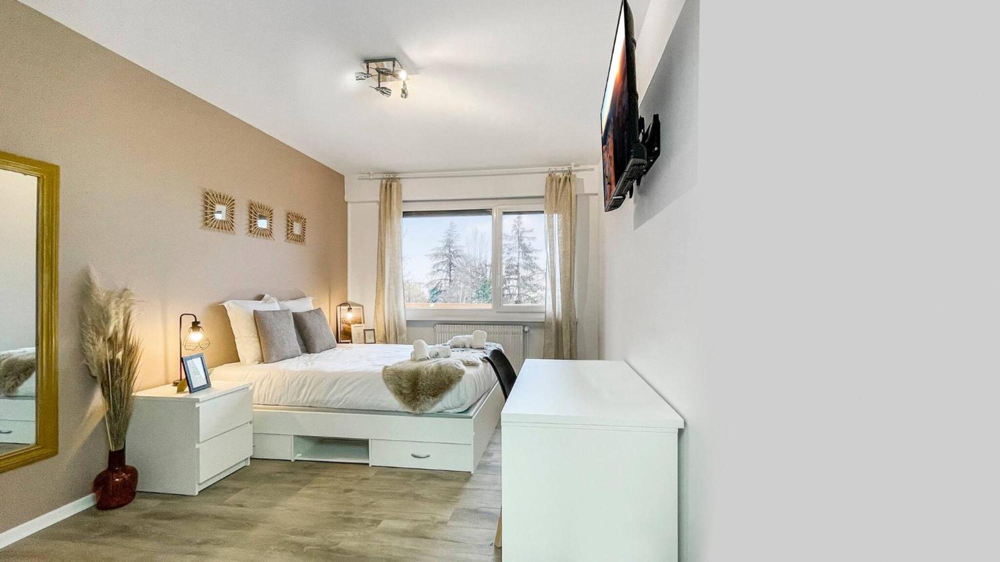 Homey La Coloc Mugi - Colocation Haut De Gamme - Chambres Privees - Balcon - Wifi Et Netflix - Proche Transports Commun Анмас Екстериор снимка