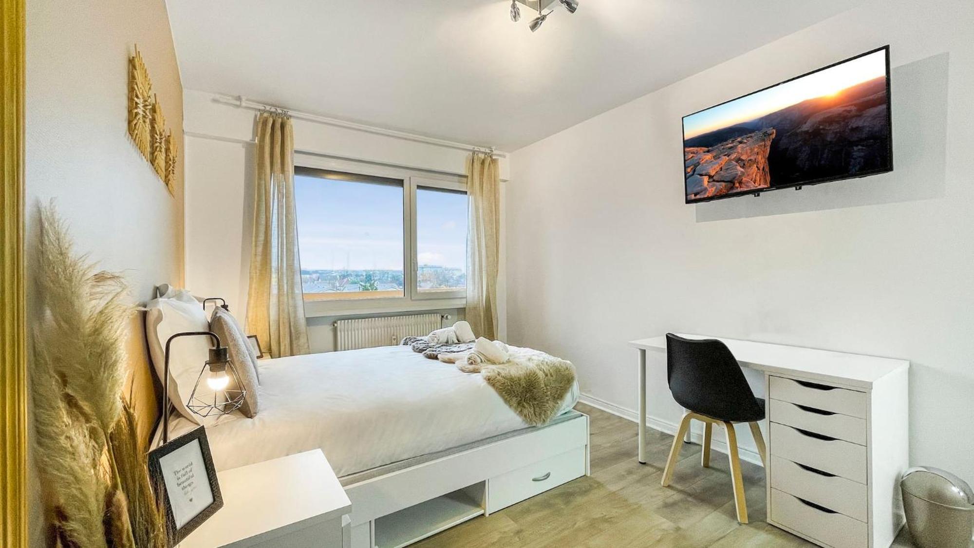 Homey La Coloc Mugi - Colocation Haut De Gamme - Chambres Privees - Balcon - Wifi Et Netflix - Proche Transports Commun Анмас Екстериор снимка